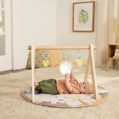 New Tapis d'éveil avec arche en bois Tanner Tapis D'Éveil