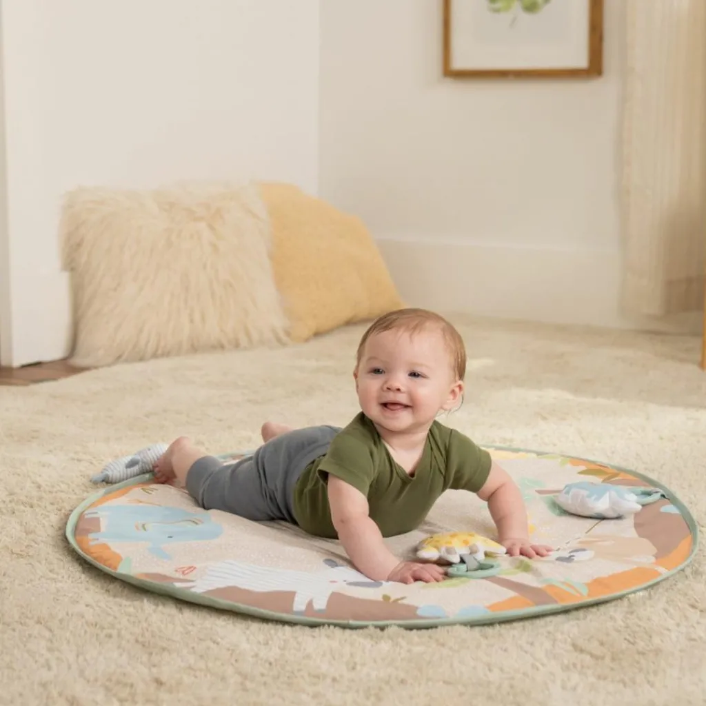 New Tapis d'éveil avec arche en bois Tanner Tapis D'Éveil