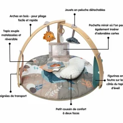 Outlet Tapis d'éveil avec arches en bois Ocean Bliss Tapis D'Éveil