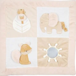 Discount Tapis d'éveil avec arches Ernest, Flo et Oli (80 x 80 cm) Tapis D'Éveil