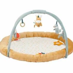 Hot Tapis d'éveil avec arches Felix et Léo (90 cm) Tapis D'Éveil