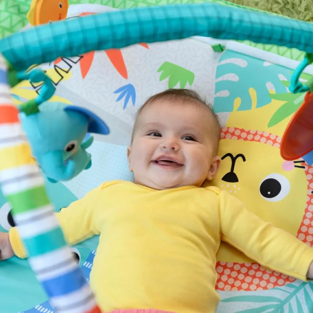 Tapis d'éveil et d'activités Jungle Vert Tapis D'Éveil