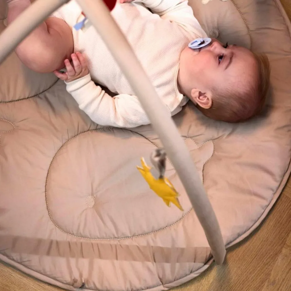 Online Tapis d'éveil Fjord avec arche Beige Tapis D'Éveil