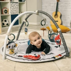 Sale Tapis d'éveil Gymini Tiny Rockers (90 x 90 cm) Tapis D'Éveil