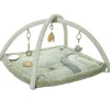 Online Tapis d'éveil ouatiné soft boa avec arche de jeux vert Tapis D'Éveil