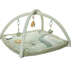 Online Tapis d'éveil ouatiné soft boa avec arche de jeux vert Tapis D'Éveil