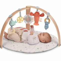 Hot Tapis d'éveil réversible Cozy Spot avec arche en bois Tapis D'Éveil