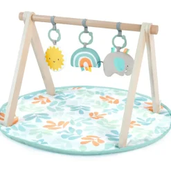 Best Tapis d'éveil Sun Valley avec arche de jeu en bois Tapis D'Éveil