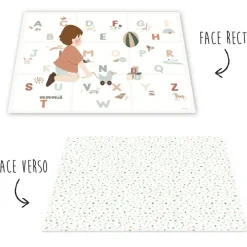 Online Tapis puzzle 3 en 1 Tiloo Alphabet (180 x 180 cm) Tapis De Jeu