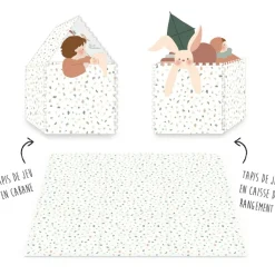 Online Tapis puzzle 3 en 1 Tiloo Alphabet (180 x 180 cm) Tapis De Jeu