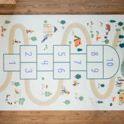 Sale Tapis puzzle 3 en 1 Tiloo Marelle (120 x 180 cm) Tapis De Jeu