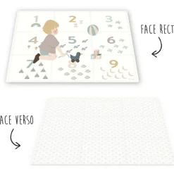 Sale Tapis puzzle 3 en 1 Tiloo Numbers (180 x 180 cm) Tapis De Jeu