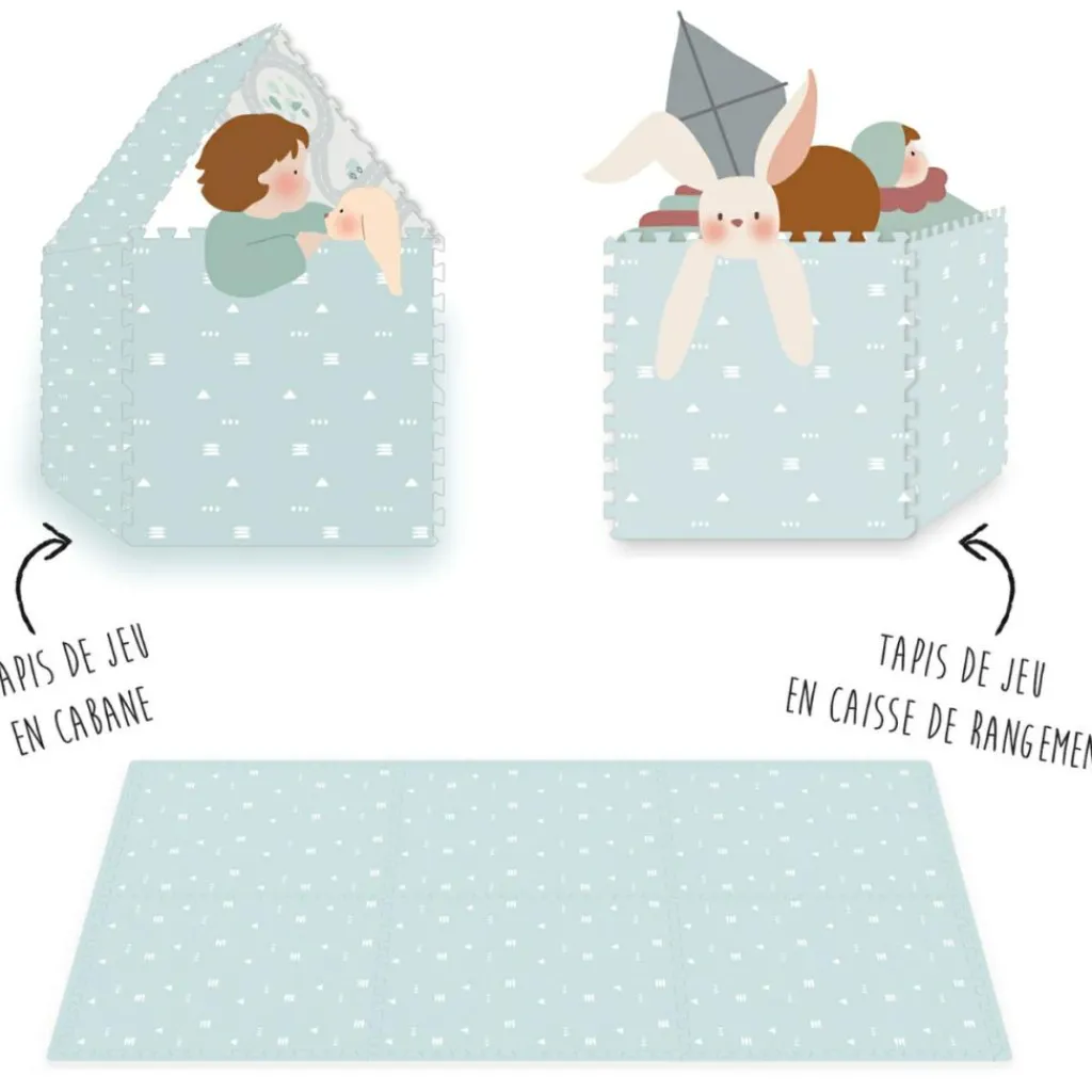 Online Tapis puzzle 3 en 1 Tiloo Road (120 x 180 cm) Tapis De Jeu