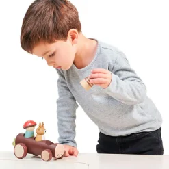 Hot Taxi des animaux de la forêt Figurines De Jeu