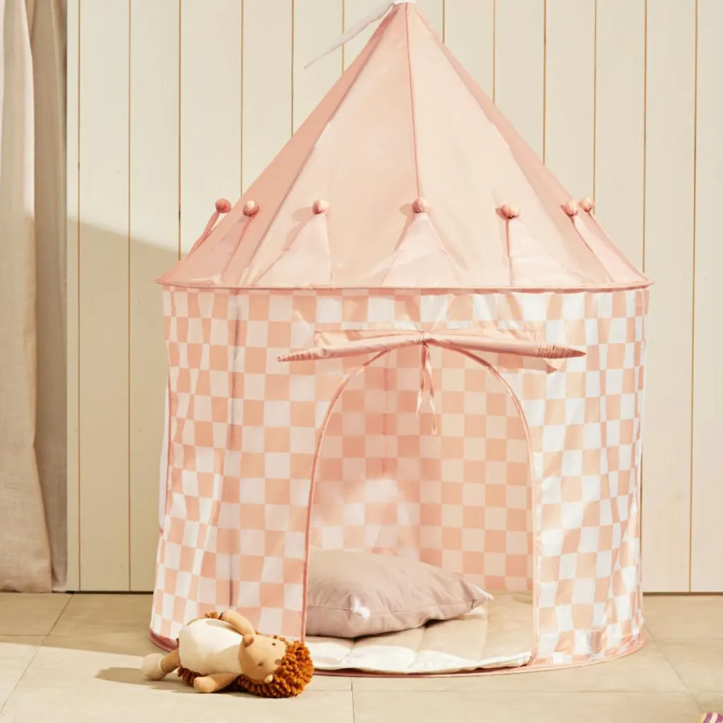 Online Tente de jeu Abricot à carreaux Tente De Jeu