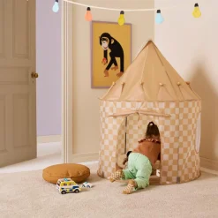 Online Tente de jeu Jaune à carreaux Tente De Jeu