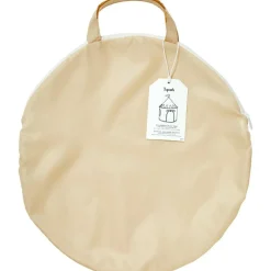 Online Tente en tissu recyclé Uni crème Tente De Jeu