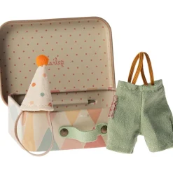 Clearance Tenue de clown et sa valisette Petit Frère Souris Figurines De Jeu