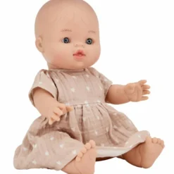 Clearance Tenue pour poupée robe Beige Petits Cœurs Accessoires Poupée