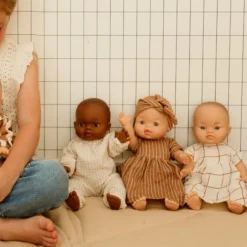 New Tenue pour poupée robe Rayures fines Accessoires Poupée