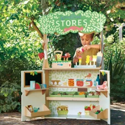 Théâtre en bois Woodland Marionnettes Et Théâtre