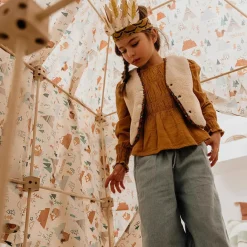 New Toiles pour cabane Pack Grizzly Renards et tipis Cabane Intérieur