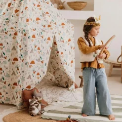 Hot Toiles pour cabane Pack Libellule Renards et tipis Cabane Intérieur