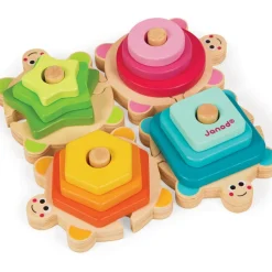 Clearance Tortues à empiler I wood Jouet À Empiler