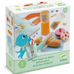 New Tote bag pique-nique Chaton Dînette Et Aliments Factices