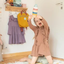 Hot Tour à empiler en bois Fusée Jouet À Empiler