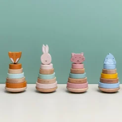 New Tour à empiler en bois Mr. Shark Jouet À Empiler