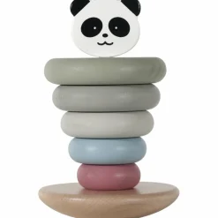 Sale Tour à empiler en bois Panda Jouet À Empiler