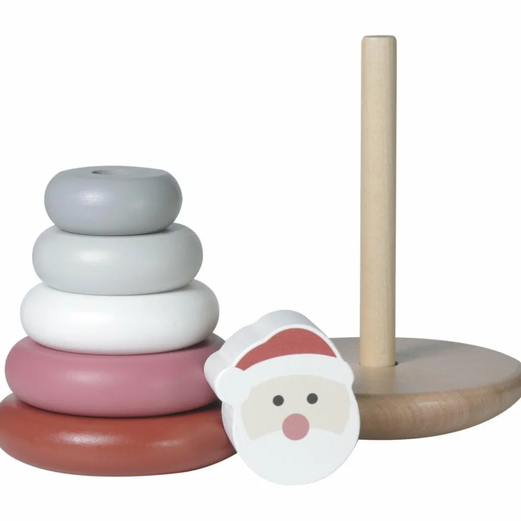 Online Tour à empiler en bois Père Noël Jouet À Empiler