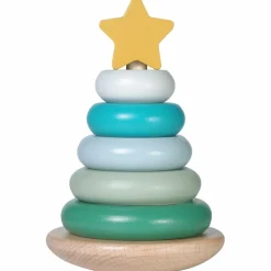 Discount Tour à empiler en bois Sapin Jouet À Empiler