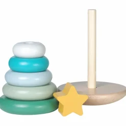 Discount Tour à empiler en bois Sapin Jouet À Empiler