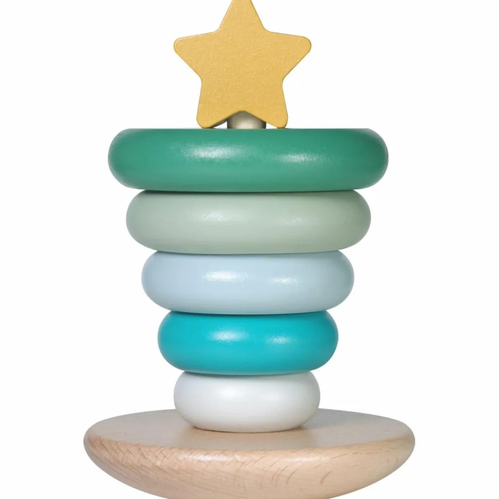 Discount Tour à empiler en bois Sapin Jouet À Empiler