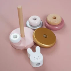 New Tour à empiler Lapin Jouet À Empiler