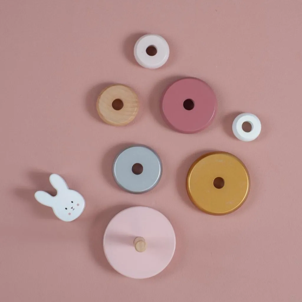 New Tour à empiler Lapin Jouet À Empiler