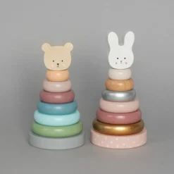 New Tour à empiler Lapin Jouet À Empiler