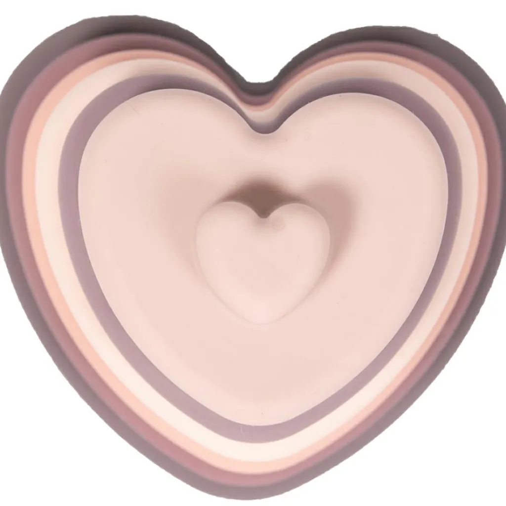 Discount Tour coeurs à empiler en silicone Jouet À Empiler