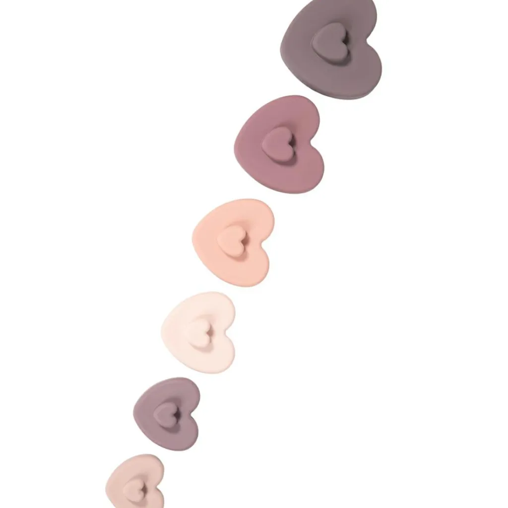 Discount Tour coeurs à empiler en silicone Jouet À Empiler