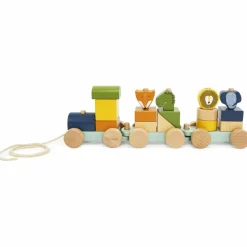 Online Train animaux en bois Jeu De Construction