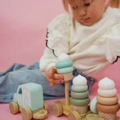 Train d'activités à tirer Glaces Jouet À Tirer / Pousser