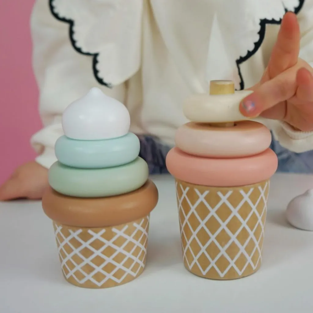 Train d'activités à tirer Glaces Jouet À Tirer / Pousser