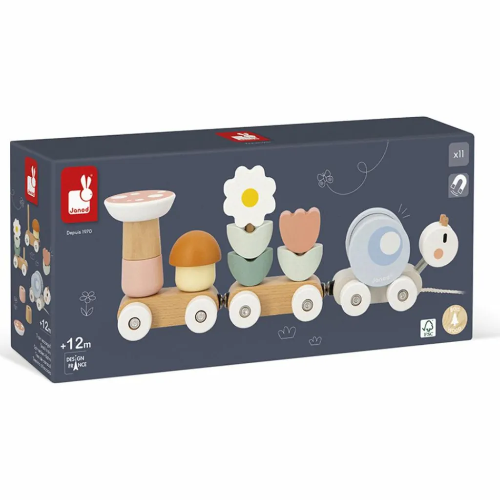 Outlet Train d'activités à tirer Sweet Cocoon Jouet À Tirer / Pousser