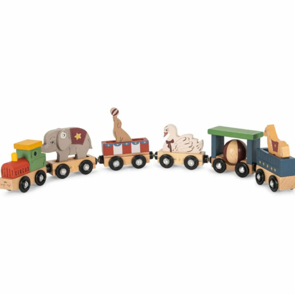 Hot Train d'animaux en bois Jeu De Construction