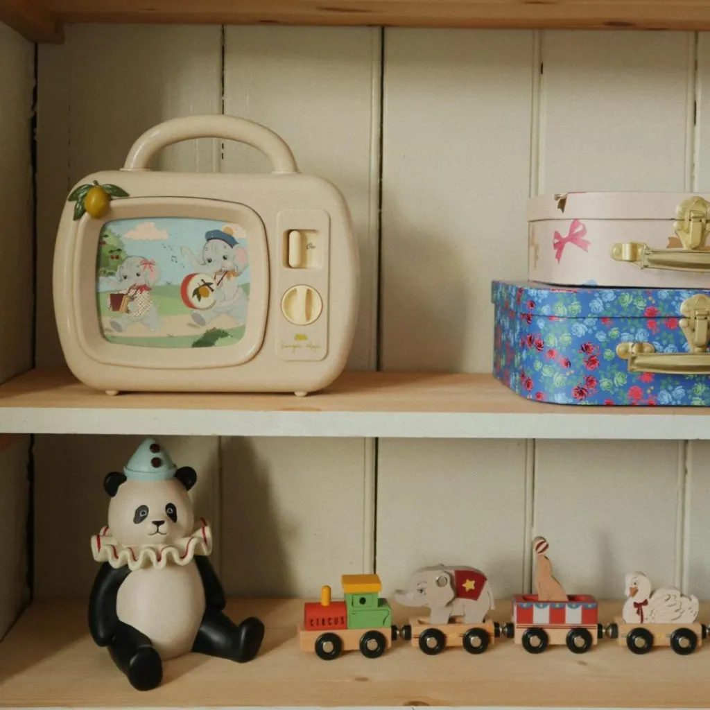 Hot Train d'animaux en bois Jeu De Construction