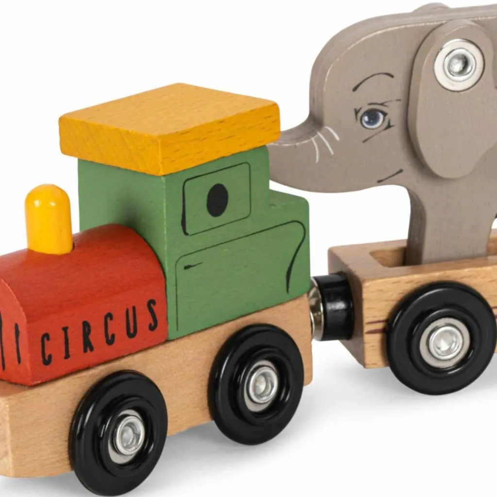 Hot Train d'animaux en bois Jeu De Construction