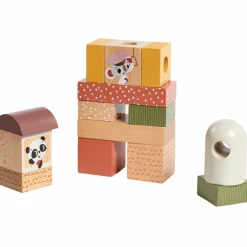 Hot Train de construction en bois Boho Chic Jeu De Construction