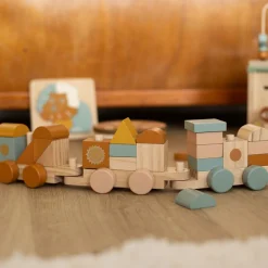 Sale Train de construction en bois Jeu De Construction